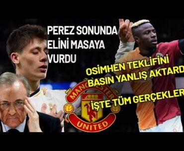 'Konu kapanmıştır' Arda Güler tartışmasına Florentino Perez de girdi | Osimhen'den kötü haber