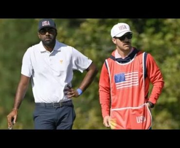 Sahith Theegala gifts 40 Lakhs to caddie watch the emotional moment!