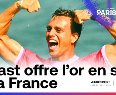 JO PARIS 2024 - IL SURFE SUR L'OR ! Kauli Vaast apporte à la France son premier titre en surf