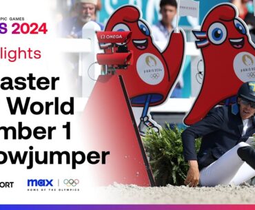 DISASTER as GOLD medal favourite thrown from horse 😮 | #Paris2024 Highlights