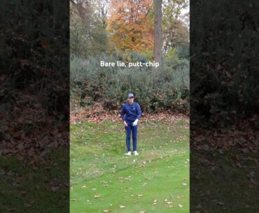 My checklist for the bare lie, putt-chip #golf #golfshot