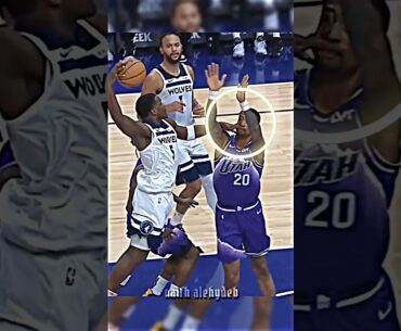 Anthony Edwards with the DUNK OF THE YEAR?! 😲🔥 #shorts