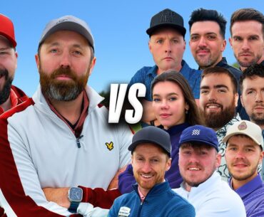 Rick Shiels & Peter Finch Vs 12 Golf YouTubers!
