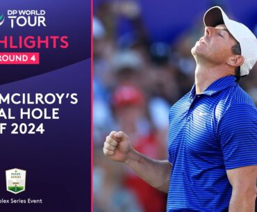 Rory McIlroy Birdies 18th to win 2024 DP World Tour Championship