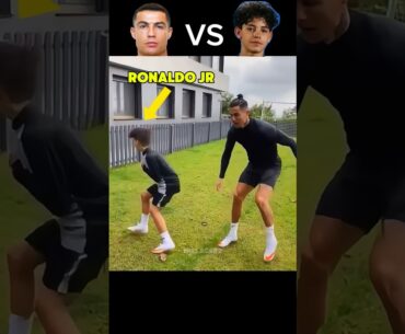 Ronaldo JR vs Cristiano Ronaldo #cristianoronaldo #ronaldojr #ronaldo