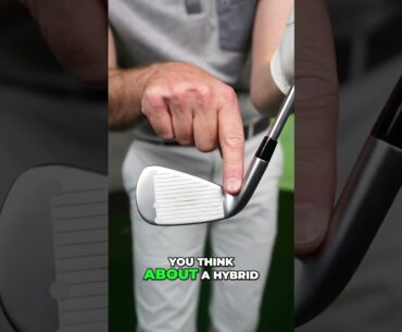 Hybrid vs Utility Iron - Which is the Better Golf Club For You? #golftips