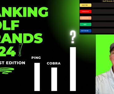 Golf Brands Ranked 2024 Tier List