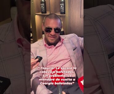 MCGREGOR amenaza a TOPURIA: ¿Habrá PELEA en el BERNABÉU en el 2025?
