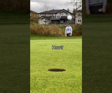 When the Golf Ball Says 'Not Today.😄
