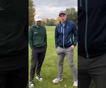 LIV TOUR CADDY HELPS STEPHEN WARNOCK #golf #golfswing #golftips #golfing