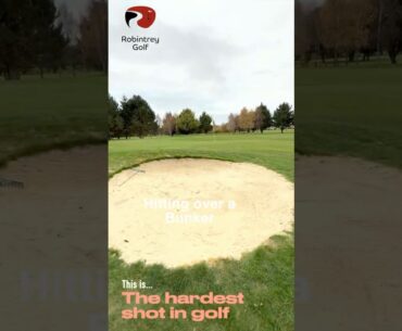 This IS the HARDEST shot in golf  #golf #golftips #hardestshot #sports #challenge #golftechnique