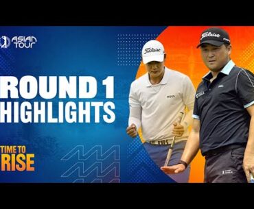 Richard T. Lee seizes lead with opening 62 | Rd 1 Highlights | BNI Indonesian Masters