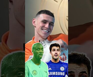 'YAYA TOURE!'🔥Phil Foden picks his FAVOURITE PL stars! | Either Or #shorts #footballshorts