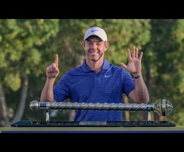 Rory McIlroy is miles clear of Jon Rahm and Sergio Garcia after winning £4m in Dubai