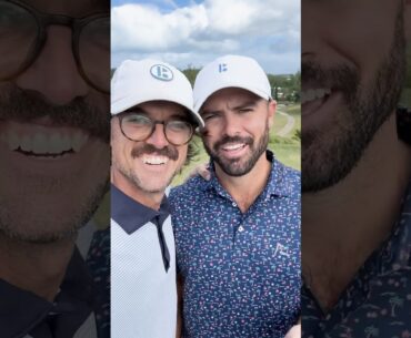 George and Wesley Bryan from @BryanBrosGolf in the same group on TOUR 👏