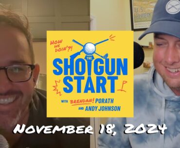 Rory and Campos tears follow wins, Pace of Play disaster on LPGA, & NFL sadness | The Shotgun Start