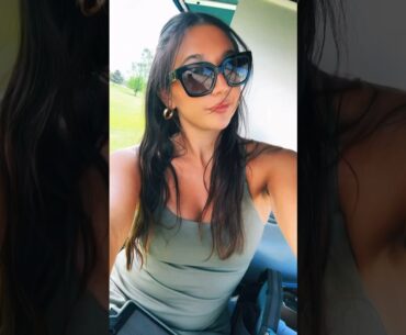 The GOLF GIRLS ARE BACK!⛳️ 🏌️#shorts #golfing #bevcart #golfgirl #golfcart #cartgirl #summer