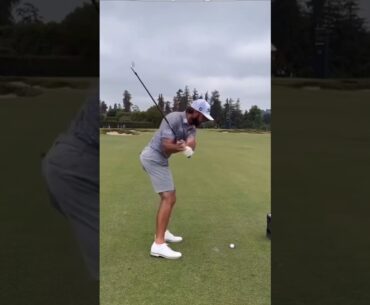 PGA Max Homa Iron Swing & Slow motion
