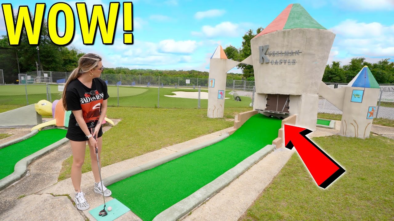 We Found an Awesome Old School Mini Golf Course! We Found an Awesome Old School Mini Golf Course!