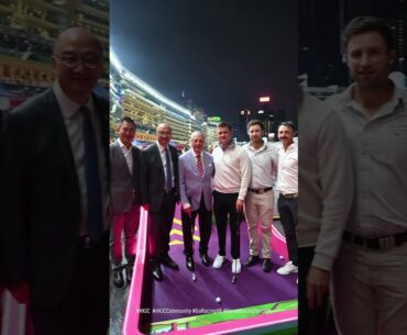 香港高爾夫球公開賽選手親臨馬場 體驗賽出時尚壓軸一夜 / HK Open golfers enjoy world-class racing sports at Race In Style finale