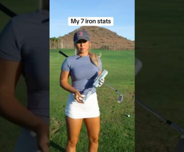 How far do you hit your 7 iron? #golf #golfinstruction