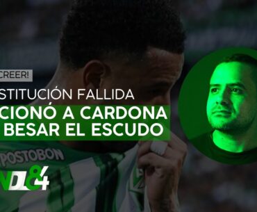 Dimayor sancionó a Edwin Cardona por besar el escudo | Juandl84