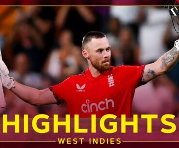 Phil Salt Hits 103* off 54 Balls | Highlights | West Indies v England | 1st T20I