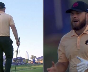 LIV Golf star Tyrrell Hatton goes on incredible rant in middle of fairway