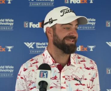 Tom Whitney Thursday Flash Interview 2024 World Wide Technology Championship © PGA Tour
