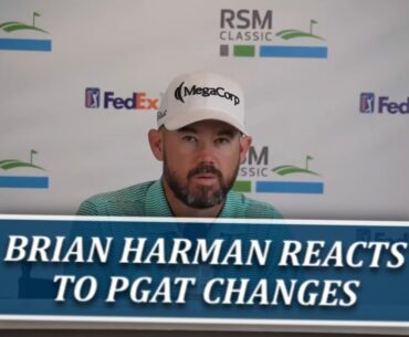 Brian Harman Reacts To PGA Tour Changes