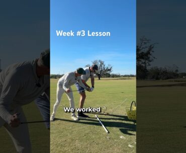 Golf lesson #3 with Matt McLean 11/19/2024