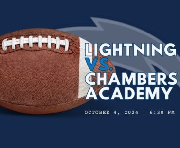 FOOTBALL VS. CHAMBERS ACADEMY