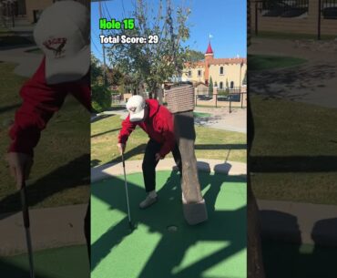 Can I Break A Mini Golf COURSE RECORD?? (Holes 13-18)
