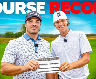 Asking The Course Record, Then Breaking It | ft. Grant Horvat