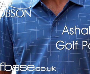 Oscar Jacobson Ashald Performance Golf Polo Shirt