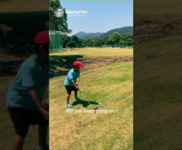 002"Success can only be achieved by persevering in your efforts" Tiger Woods  #shorts #golf #funny