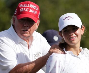 Trump's granddaughter reveals endearing voicemails in golf vlog: 'It's your favorite president'