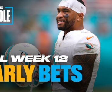 NFL Week 12 Early Bets | Should We Be Worried About the Falcons (with Iain MacMillan)