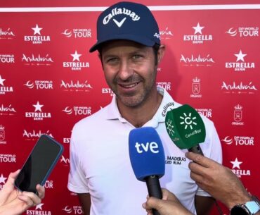Estrella Damm NA Andalucía Masters 2024 - Declaraciones del líder Jorge Campillo, 2ª Ronda (-15)