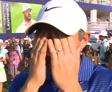 Emotional McIlroy holds back tears after ending season of near misses in style