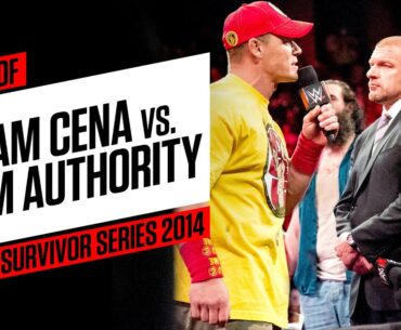 Story of John Cena vs. The Authority at Survivor Series 2014