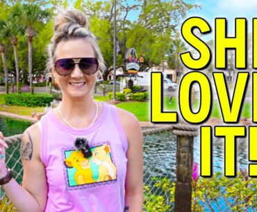 Elisha's FAVORITE Pirate's Cove Mini Golf Course Revealed!