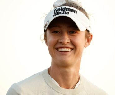Behind-the-scenes photos of Nelly Korda’s SI Swimsuit photoshoot