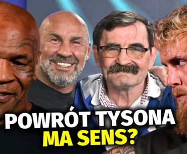 POWRÓT MIKE'A TYSONA. RAUBO, SALETA i KOSTYRA OCENIAJĄ WALKĘ TYSON - JAKE PAUL