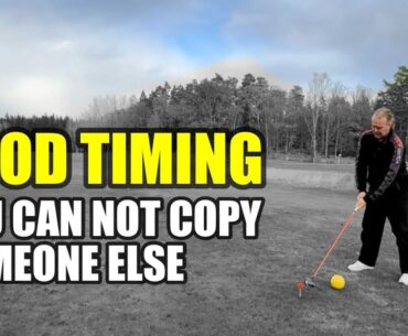 Good timing - You can’t copy someone else…