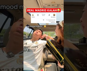 REAL MADRID KALAH😭 VANESSA HIBUR TIMBOI PAKAI COKLAT DUBAI.. 🍫‼️