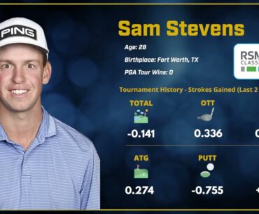 2024 The RSM Classic: One To Watch Pick - Sam Stevens