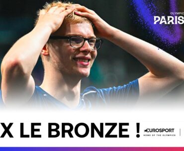 JO PARIS 2024 - IL L'A FAIT ! Félix Lebrun décroche la médaille de bronze en tennis de table !