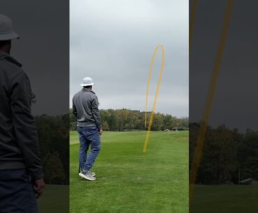 The rules of golf state that a good drive must be followed by a bad second shot #golf #fyp