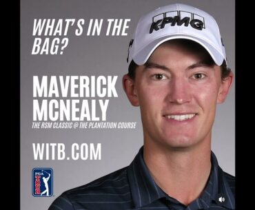 Maverick McNealy WITB (22nd Nov, 2024) - What's In The Bag? The RSM Classic at The Plantation Course